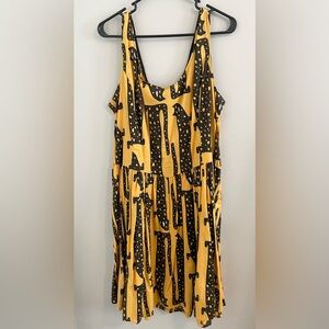 Nooworks Long Cats Mini Misty Dress XXL 2X 2XL